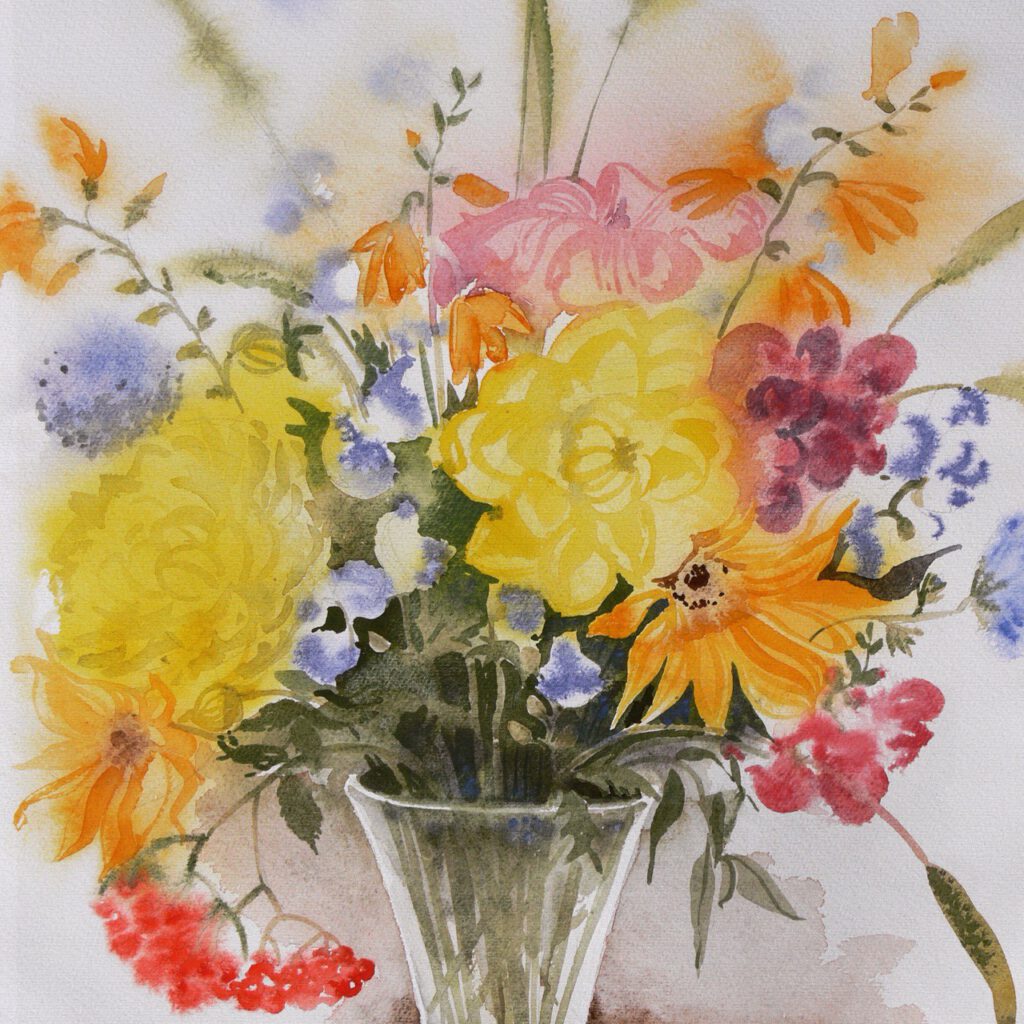 Sommerblumenstrauß